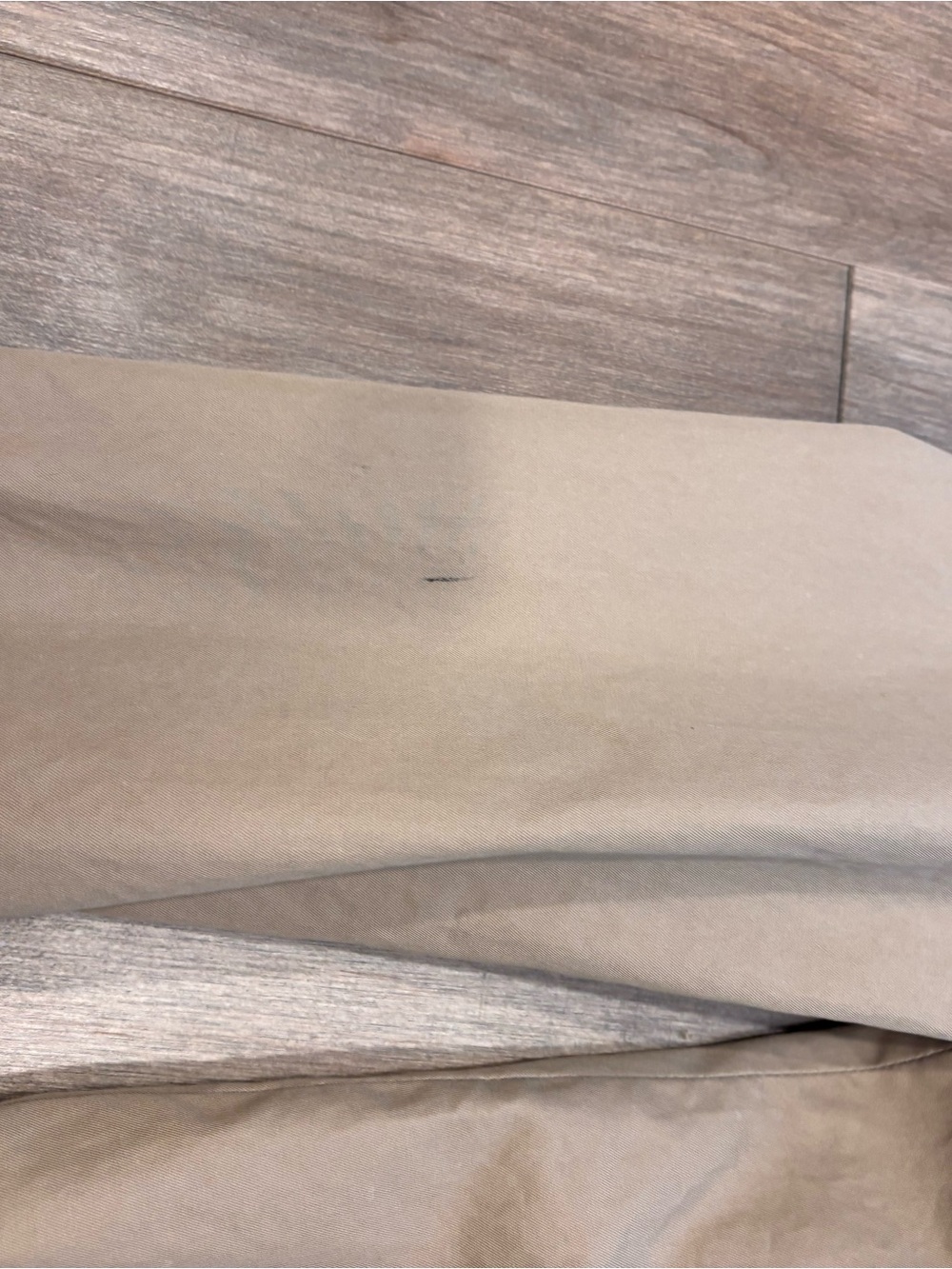 Banana Republic Double-Breasted Trench Coat Women’s Size 12 Tan Classic Beltless - Picture 8 of 9